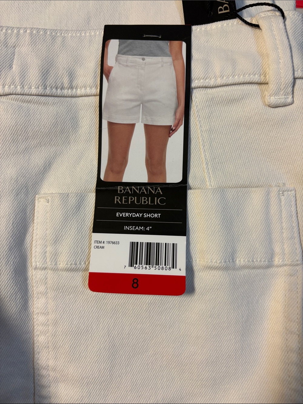 Banana Republic Cream Everyday Women's Shorts
